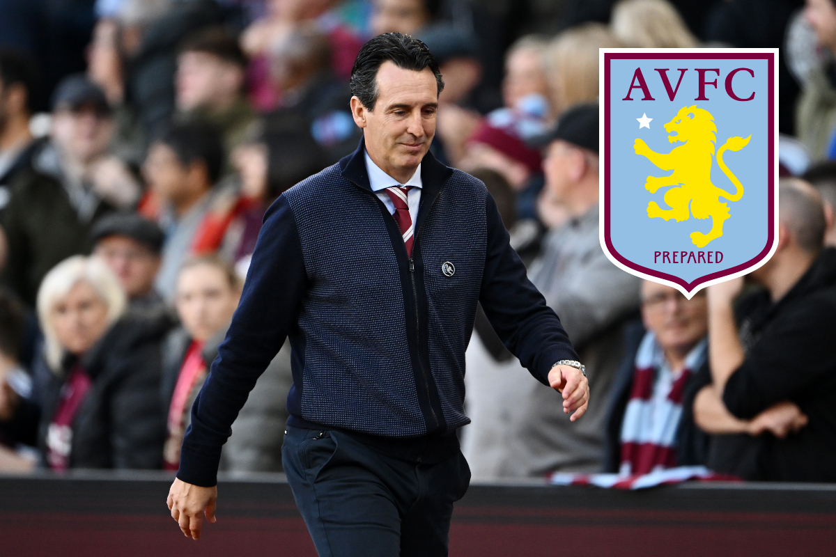 Aston Villa manager Unai Emery