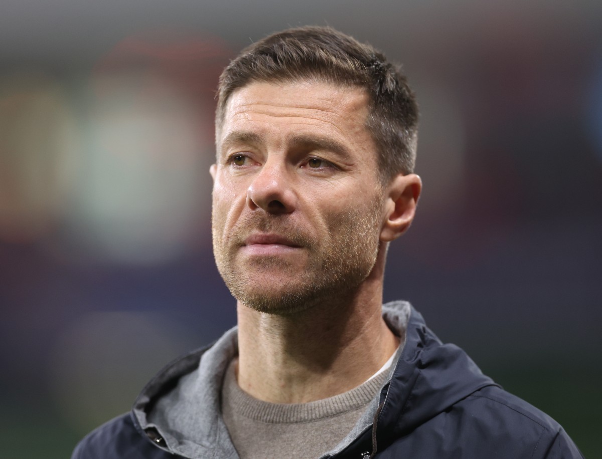 Bayer Leverkusen manager Xabi Alonso Bayer Leverkusen manager Xabi Alonso during the recent game against AC Milan