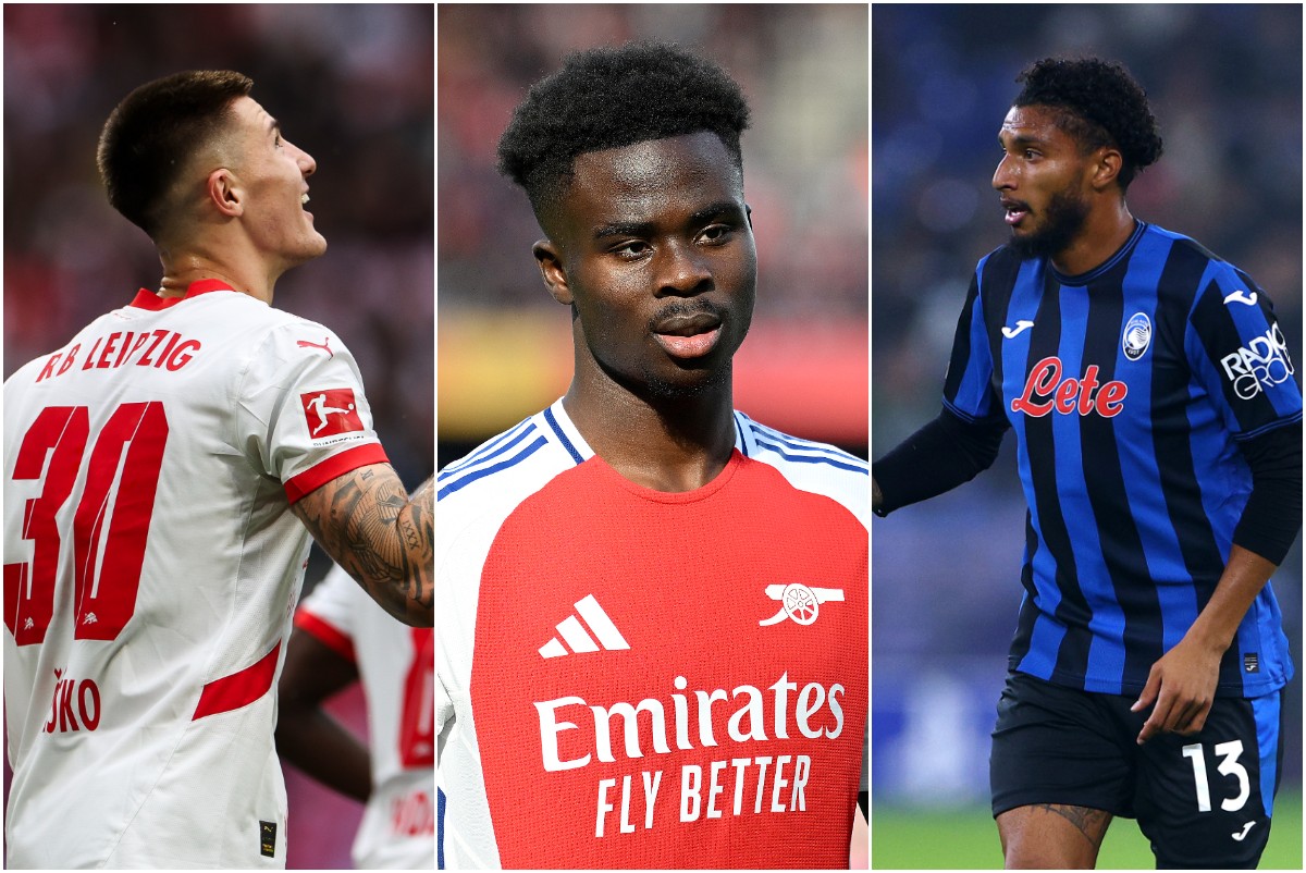 Benjamin Sesko Bukayo Saka Ederson