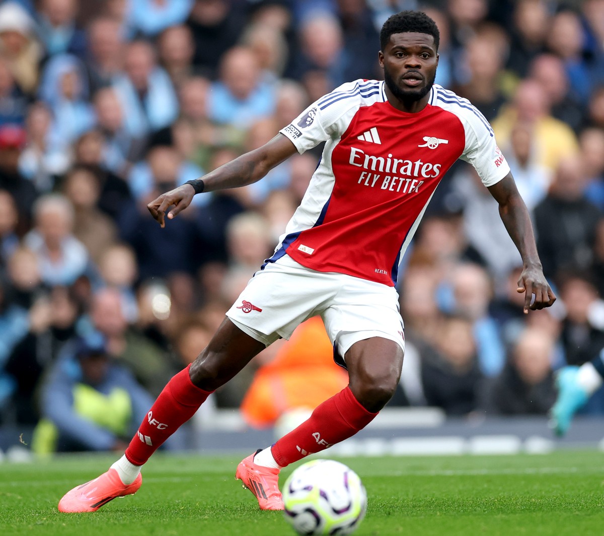 City vs Arsenal Thomas Partey