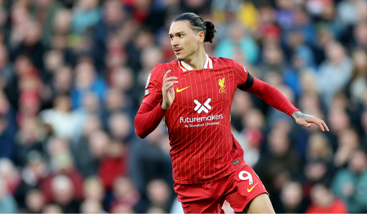 Liverpool attacker Darwin Nunez