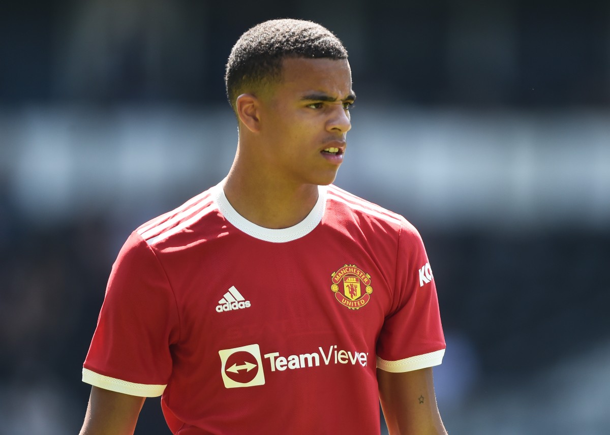 Mason Greenwood during his time at Manchester United