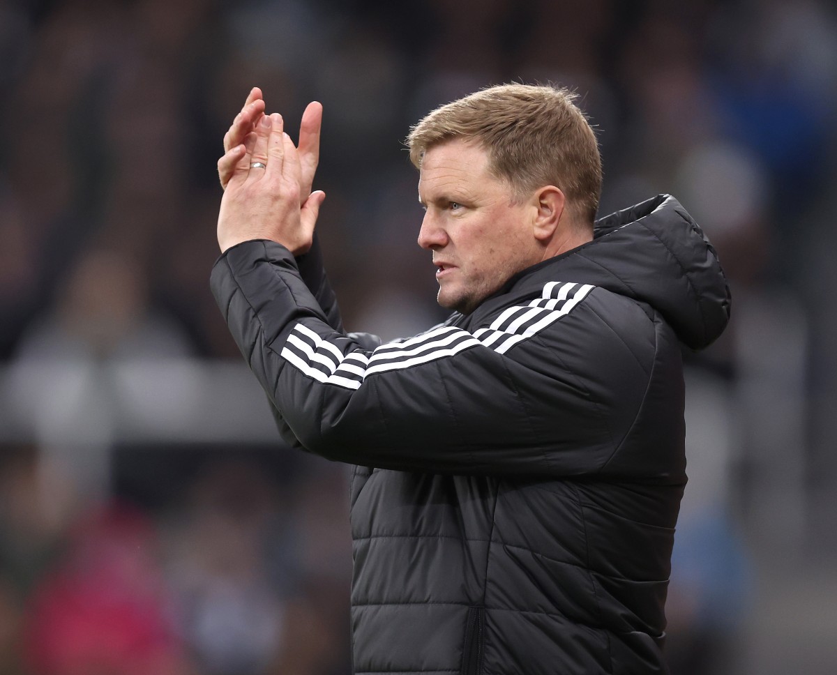 Newcastle United manager Eddie Howe