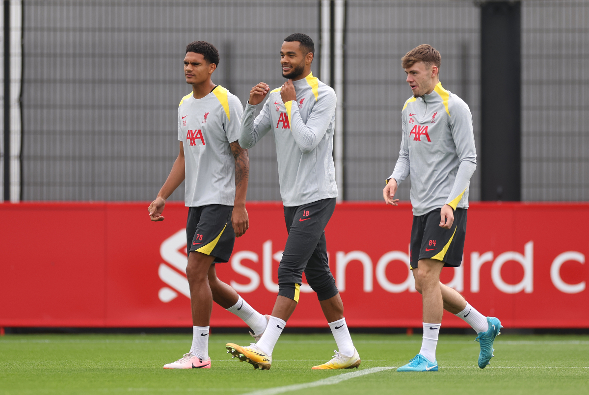 arell Quansah Cody Gakpo Conor Bradley