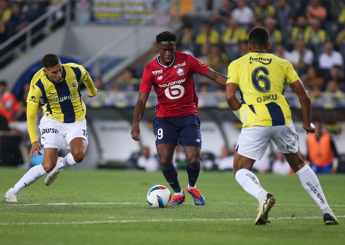 Jonathan David Lille vs Fenerbahce
