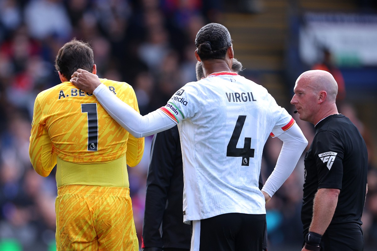 Liverpool Alisson Becker Virgil van Dijk
