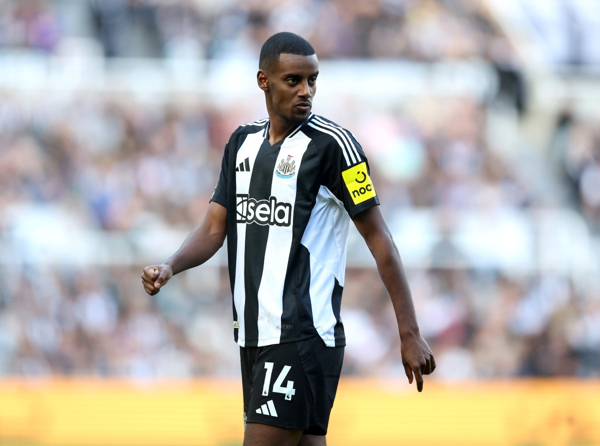 Newcastle United striker Alexander Isak