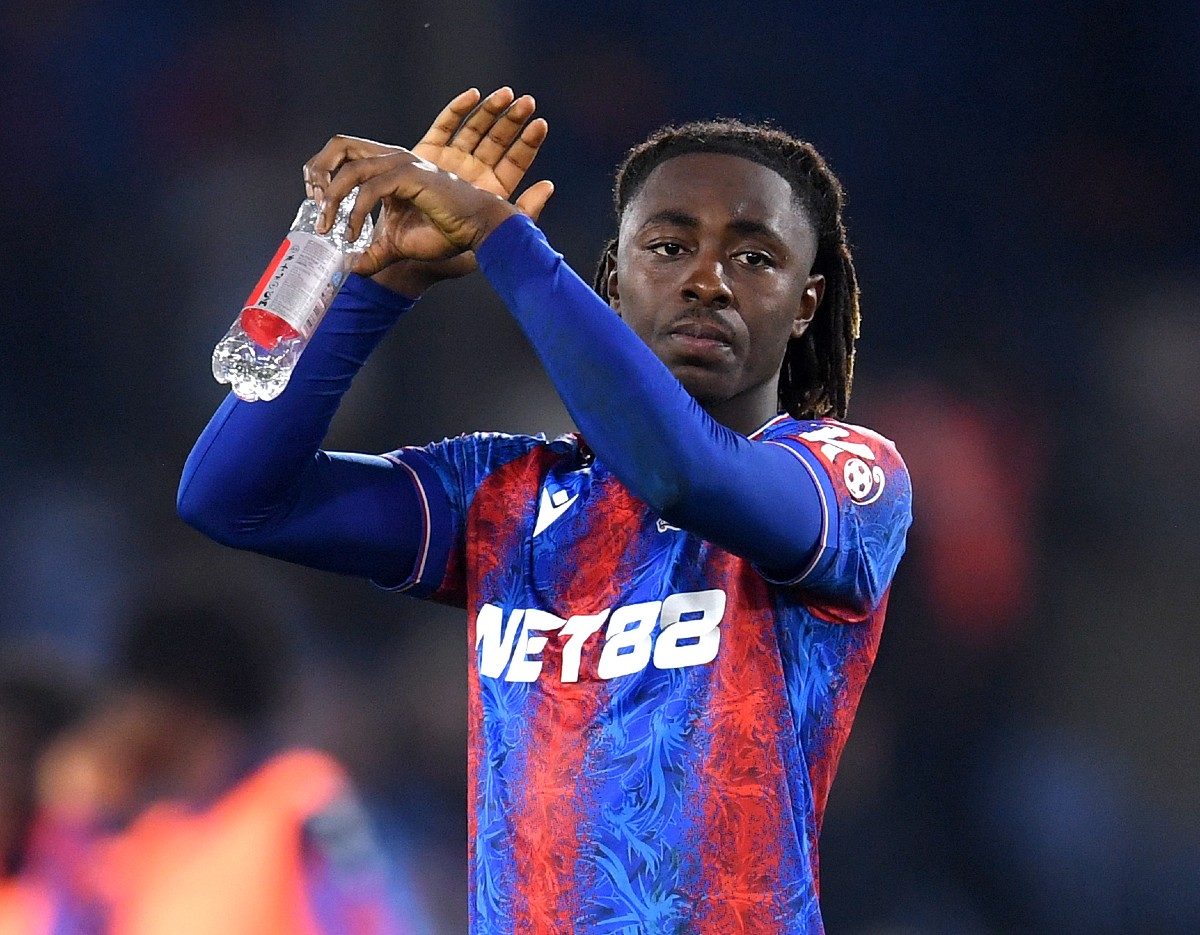 Palace v Man United Eberechi Eze