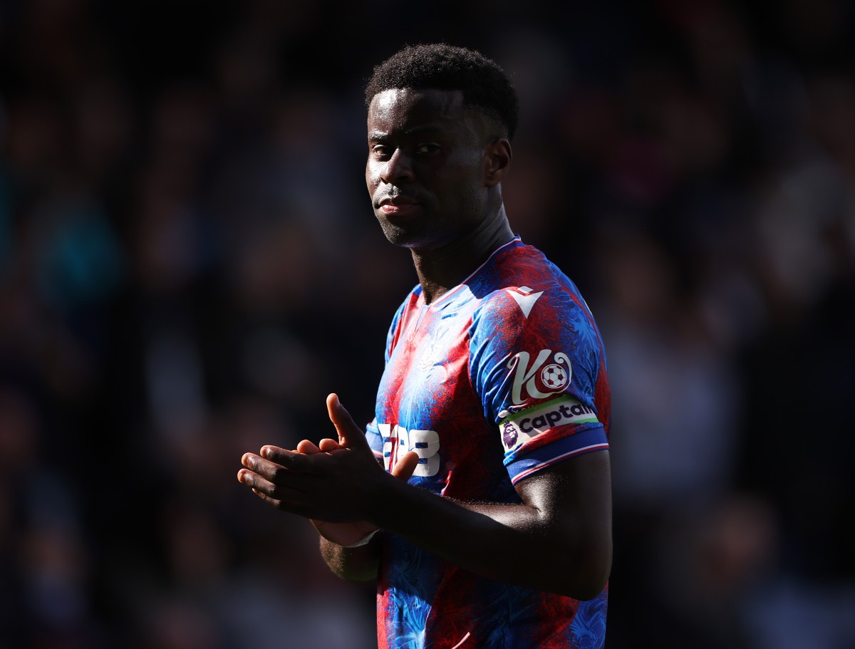 Marc Guehi in action for Crystal Palace