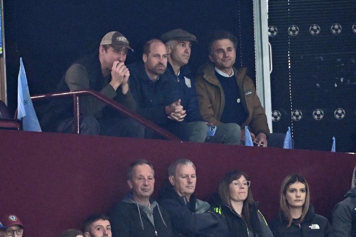 Aston Villa Bayern Munich Prince William