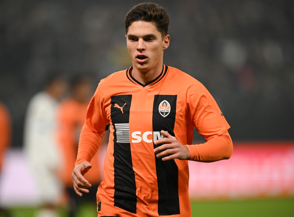 Shakhtar Donetsk midfielder Georgiy Sudakov Shakhtar Donetsk midfielder Georgiy Sudakov