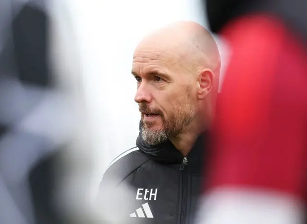Erik ten Hag Manchester United training