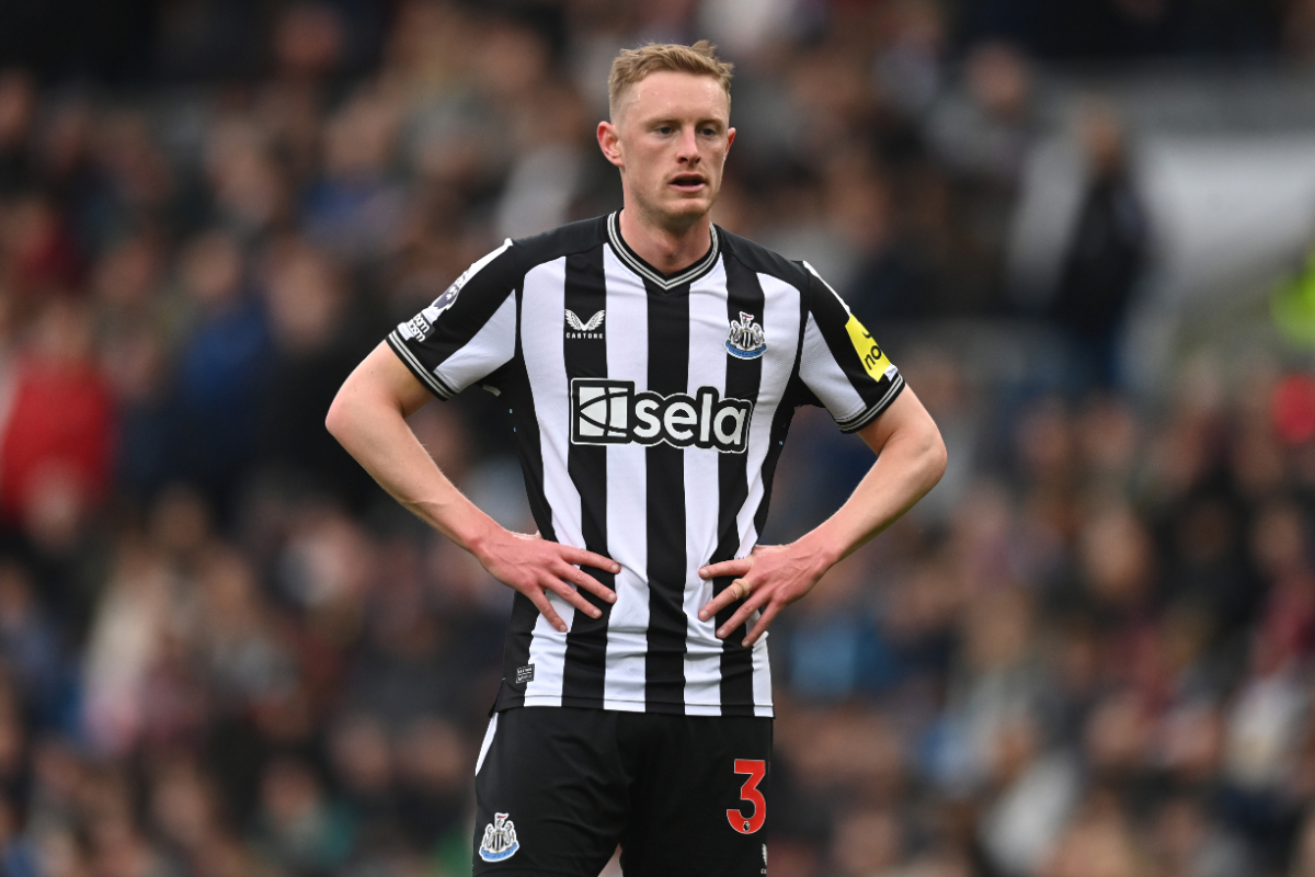 Sean Longstaff in action for Newcastle United