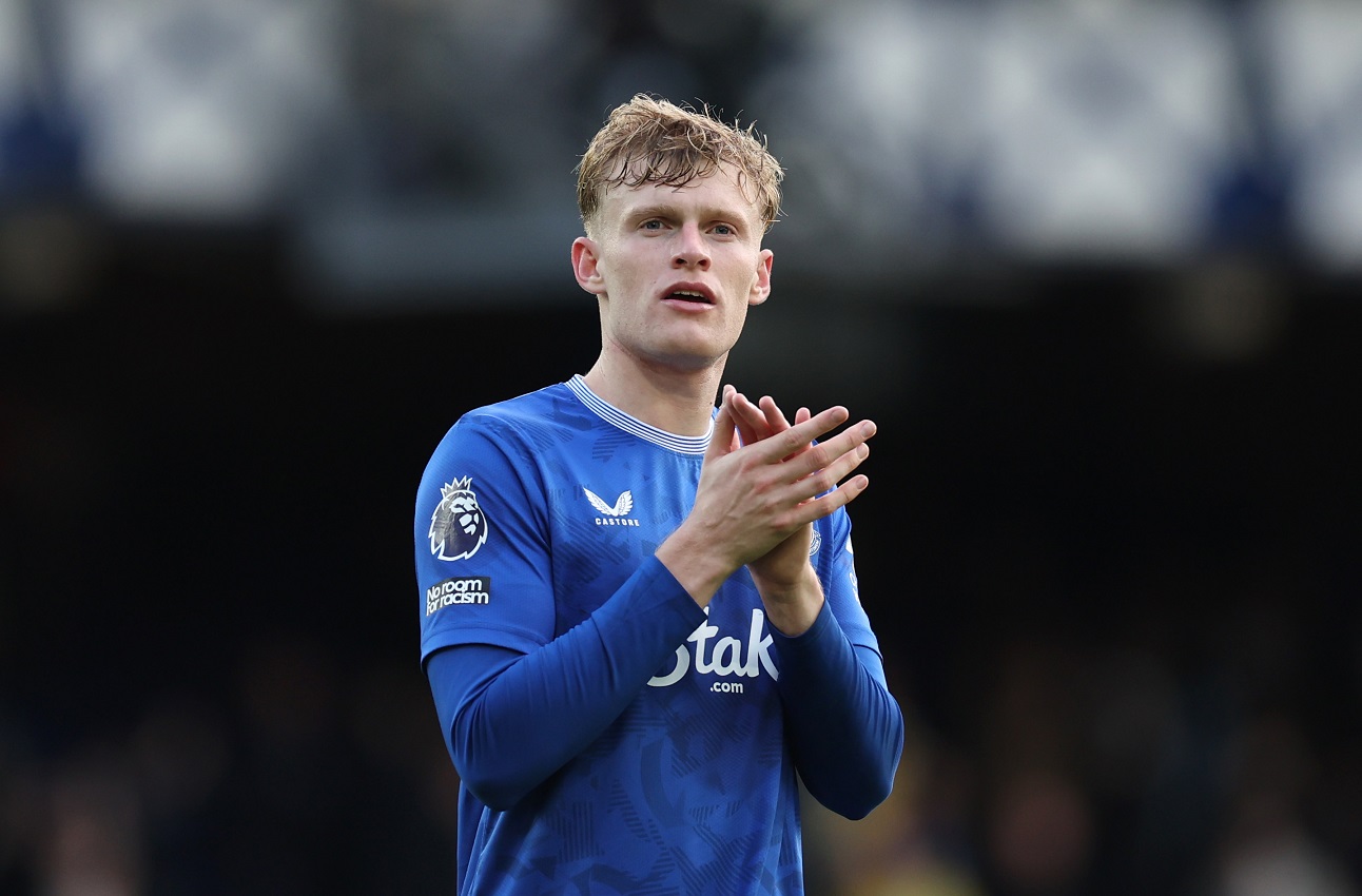 Liverpool Everton Jarrad Branthwaite Liverpool Everton Jarrad Branthwaite