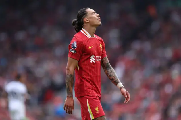 Darwin Nunez is struggling at Liverpool