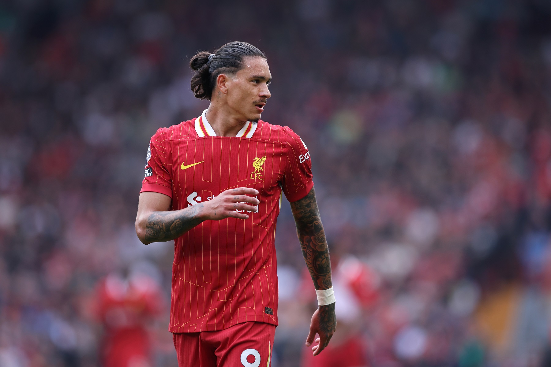 Liverpool striker Darwin Nunez