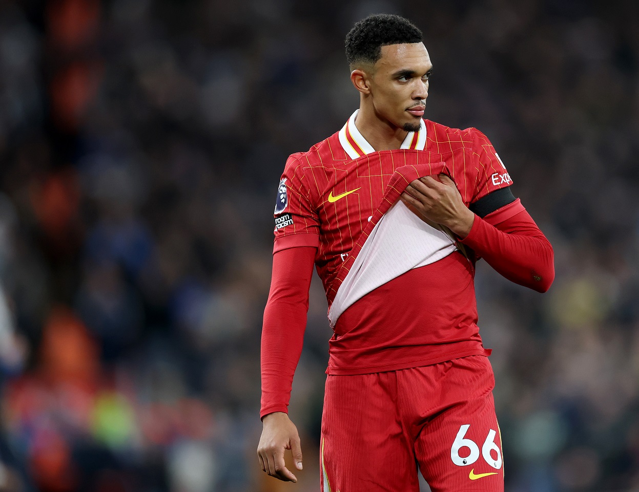 Liverpool defender Trent Alexander-Arnold Liverpool defender Trent Alexander-Arnold