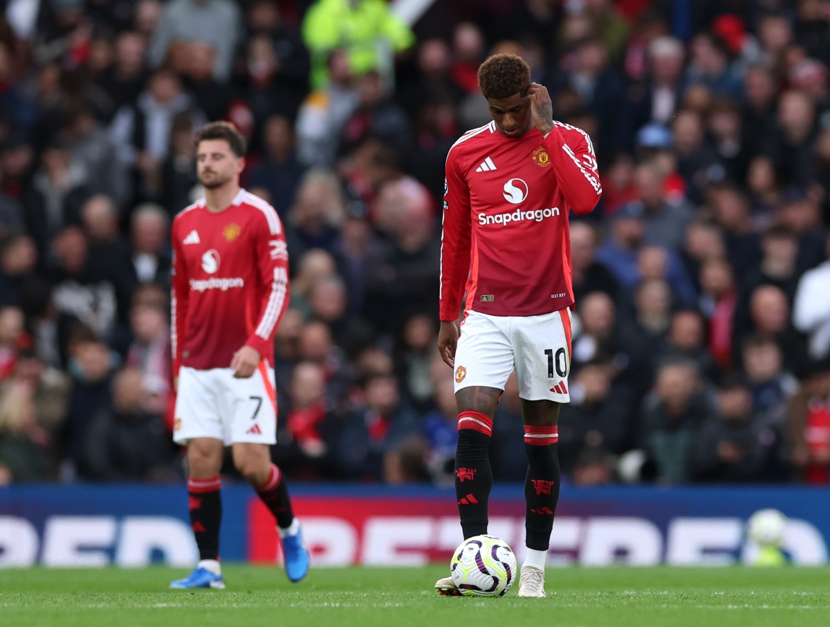 manchester united 0-3 spurs rashford mount