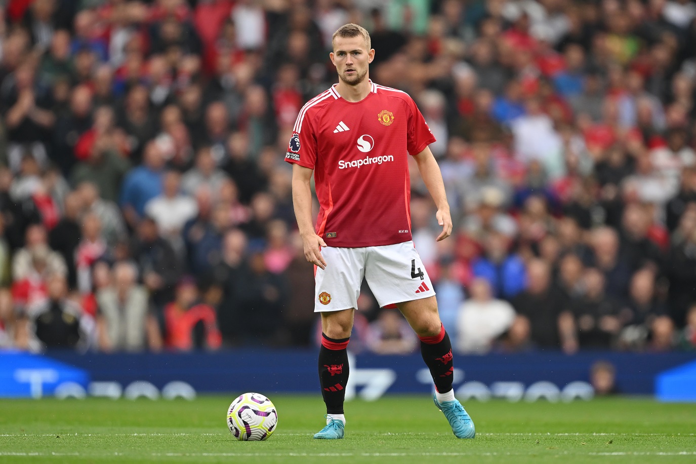Matthijs de Ligt joined Man United this summer. (Photo by Michael Regan/Getty Images)