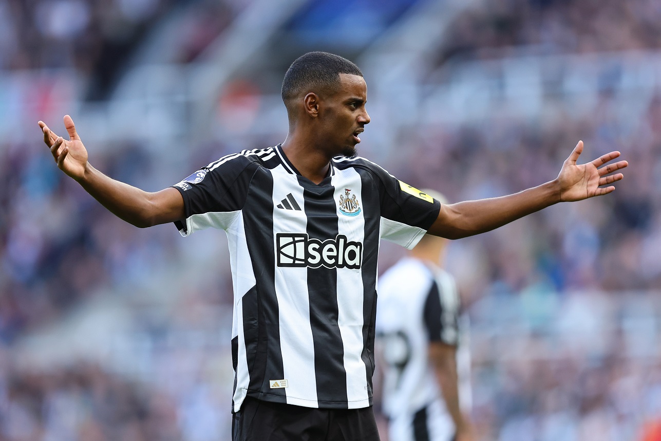Newcastle United striker Alexander Isak Newcastle United striker Alexander Isak