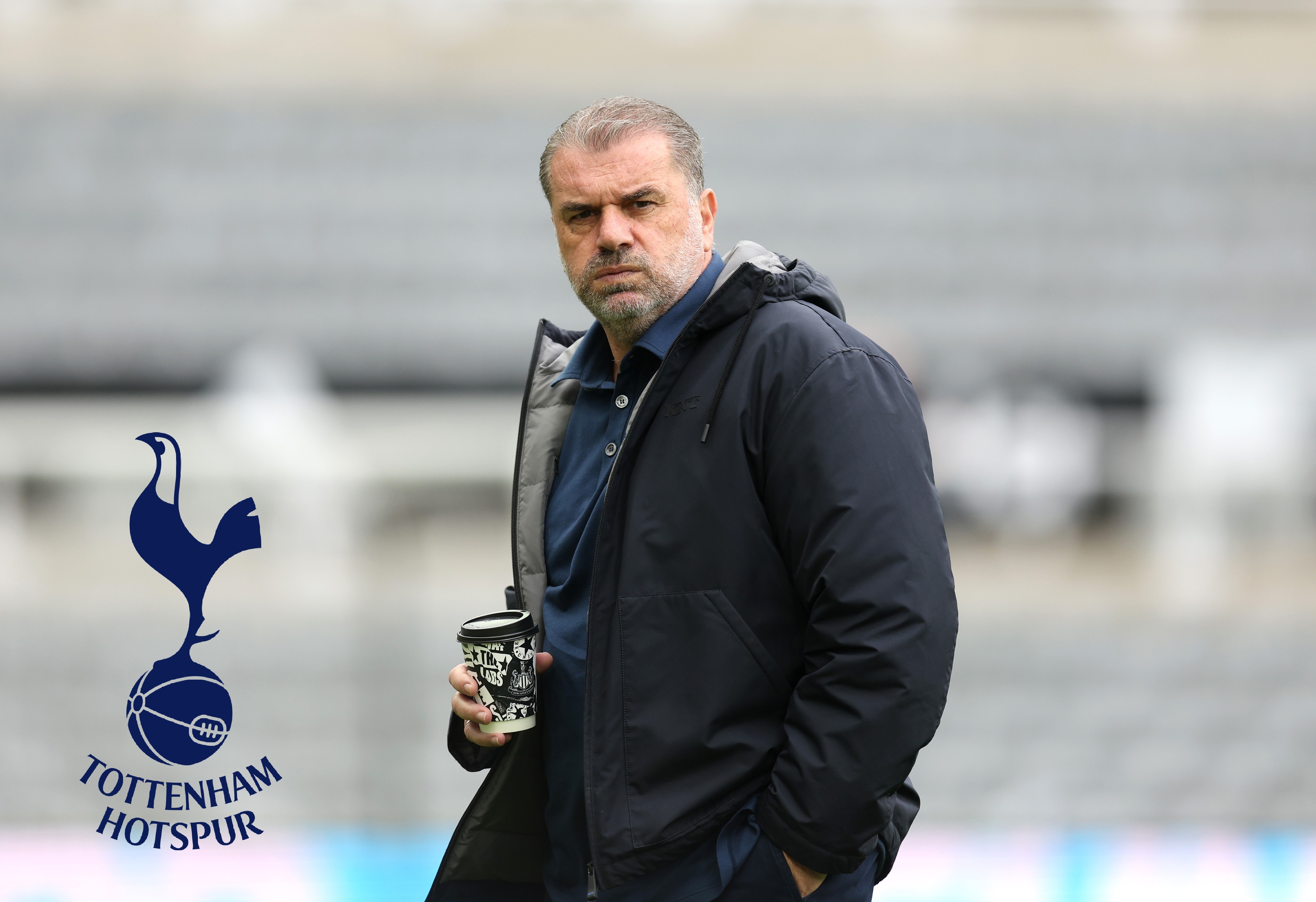 Tottenham manager Ange Postecoglou