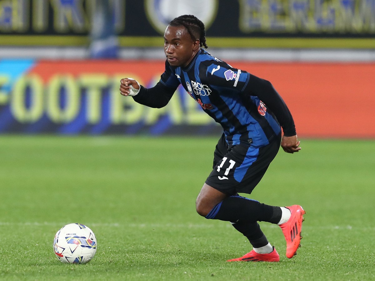 Ademola Lookman in action for Atalanta