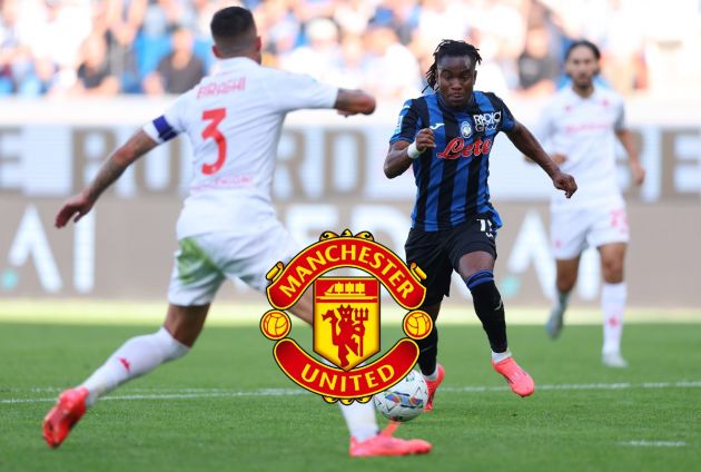 Ademola Lookman in action for Atalanta against Fiorentina