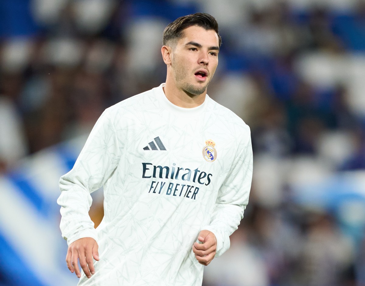 Brahim Diaz of Real Madrid is linked with a move to Liverpool