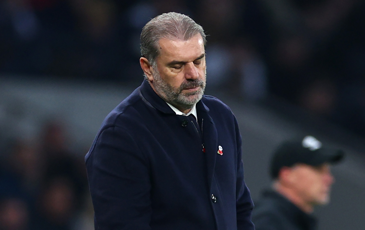 Tottenham manager Ange Postecoglou