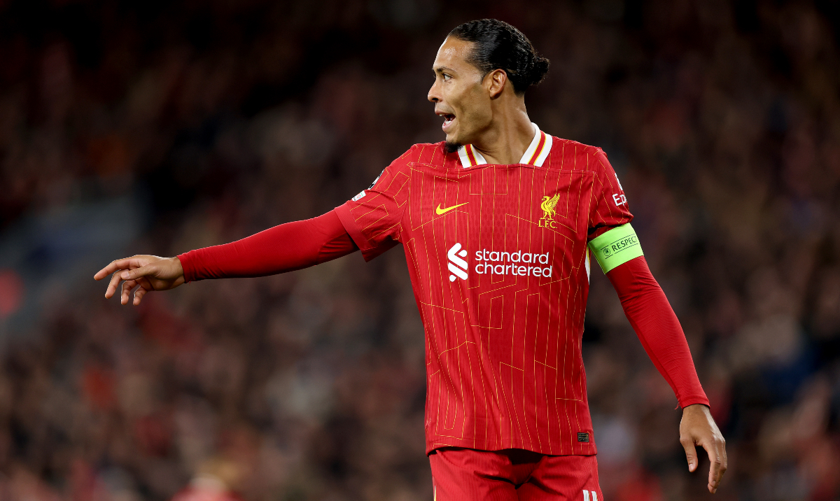 Liverpool defender Virgil Van Dijk
