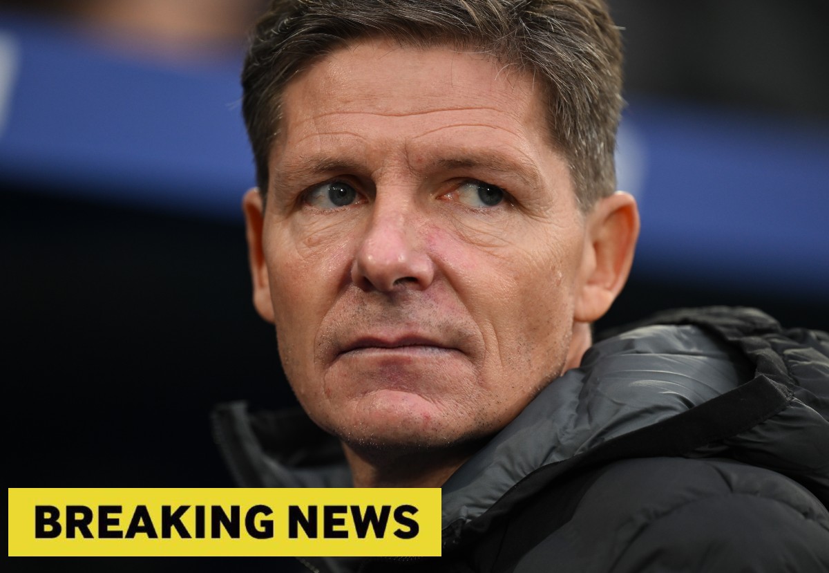 Crystal Palace manager Oliver Glasner