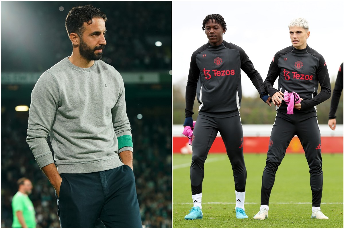 Ruben Amorim is surprised at the poor level of Man United players.