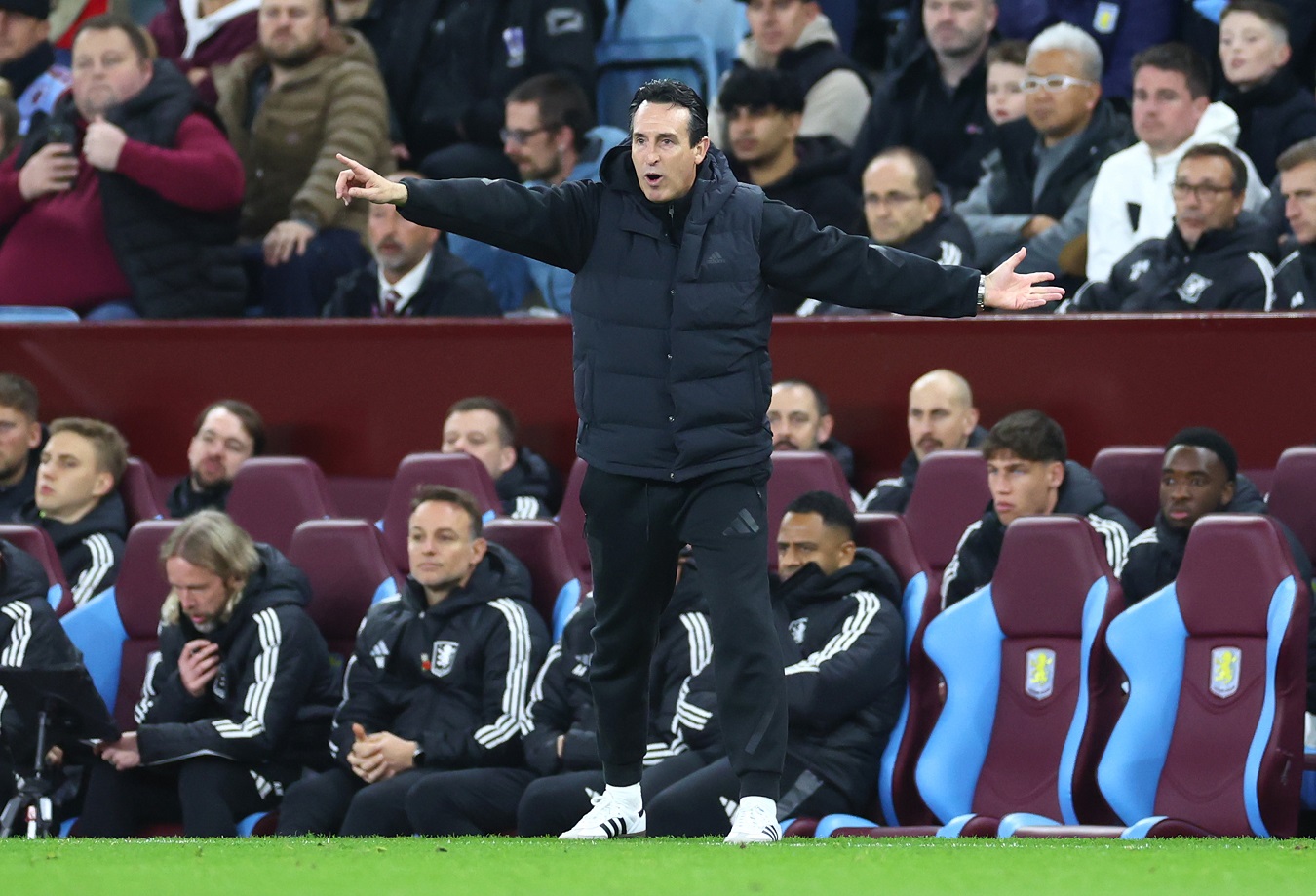 Aston Villa manager Unai Emery