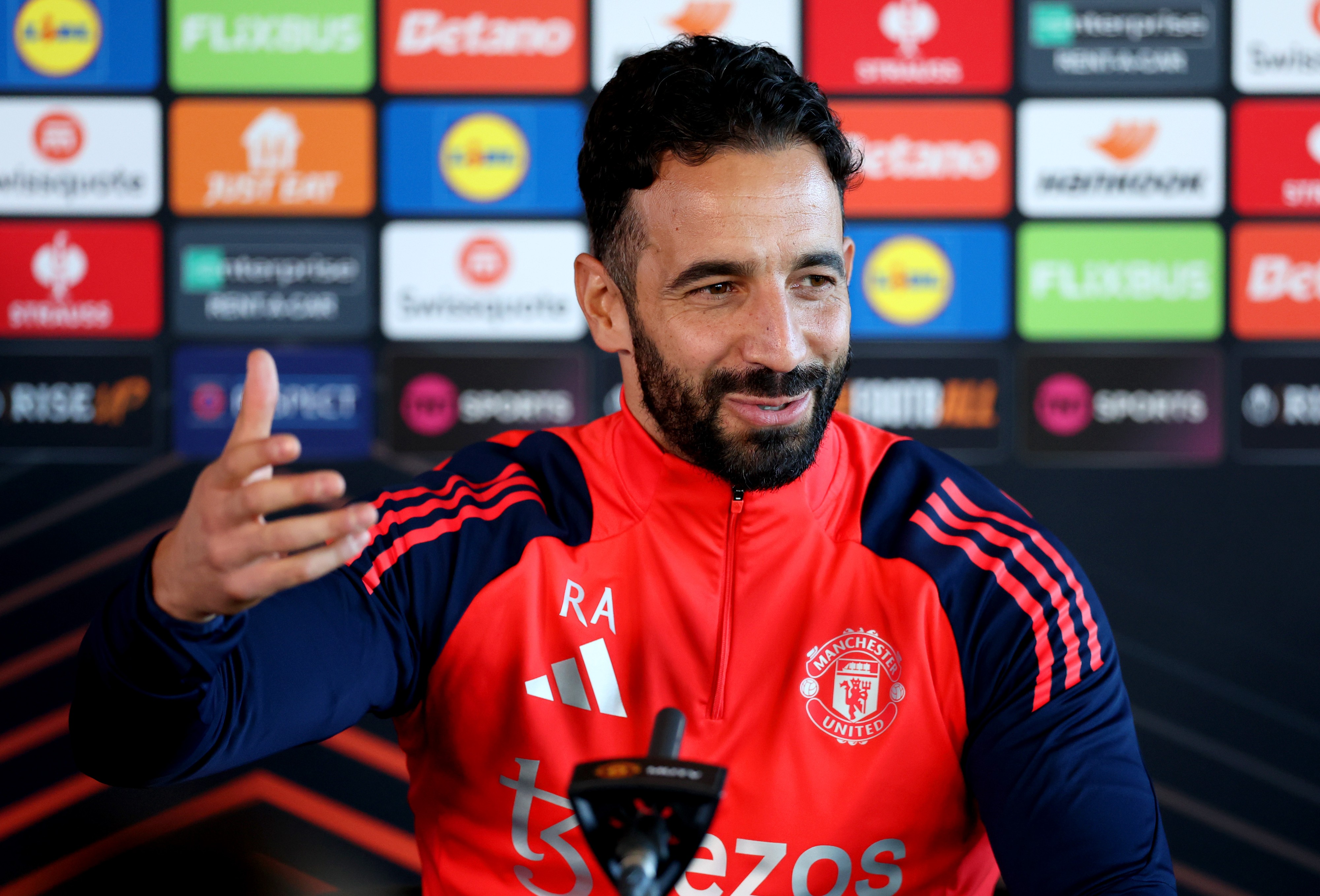 Man United manager Ruben Amorim
