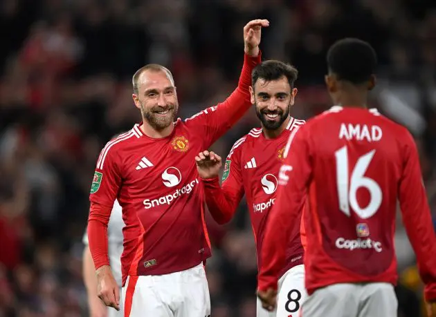 Man United midfielder Christian Eriksen is expected to leave