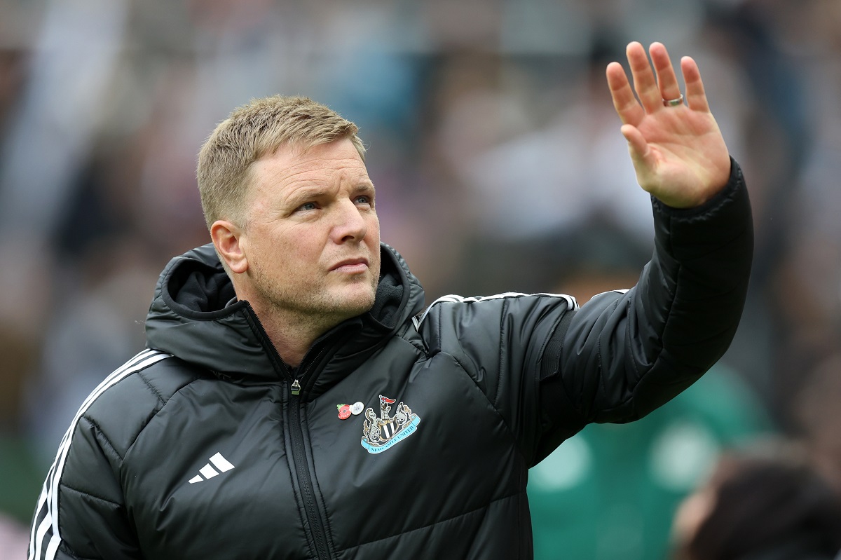 Newcastle manager Eddie Howe