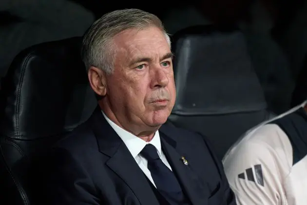 Carlo Ancelotti during his time at Real Madrid