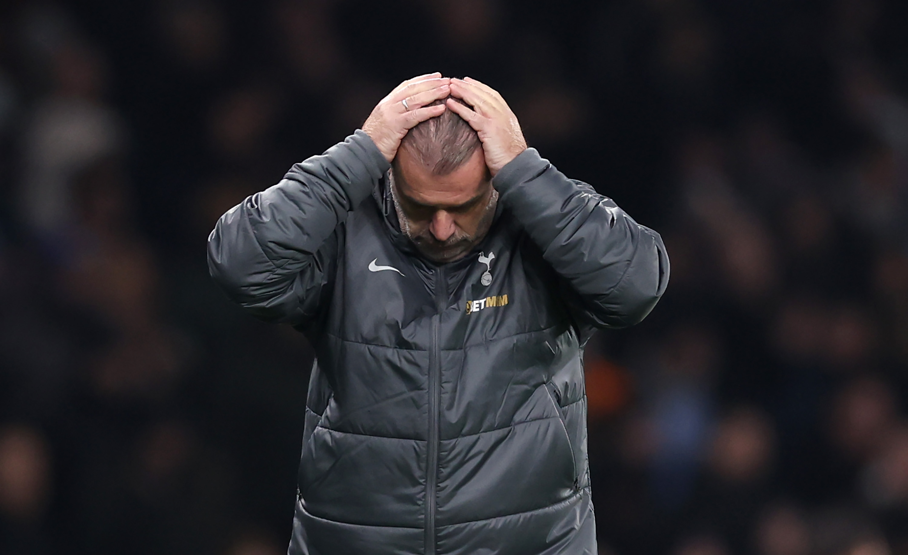 Tottenham manager Ange Postecoglou
