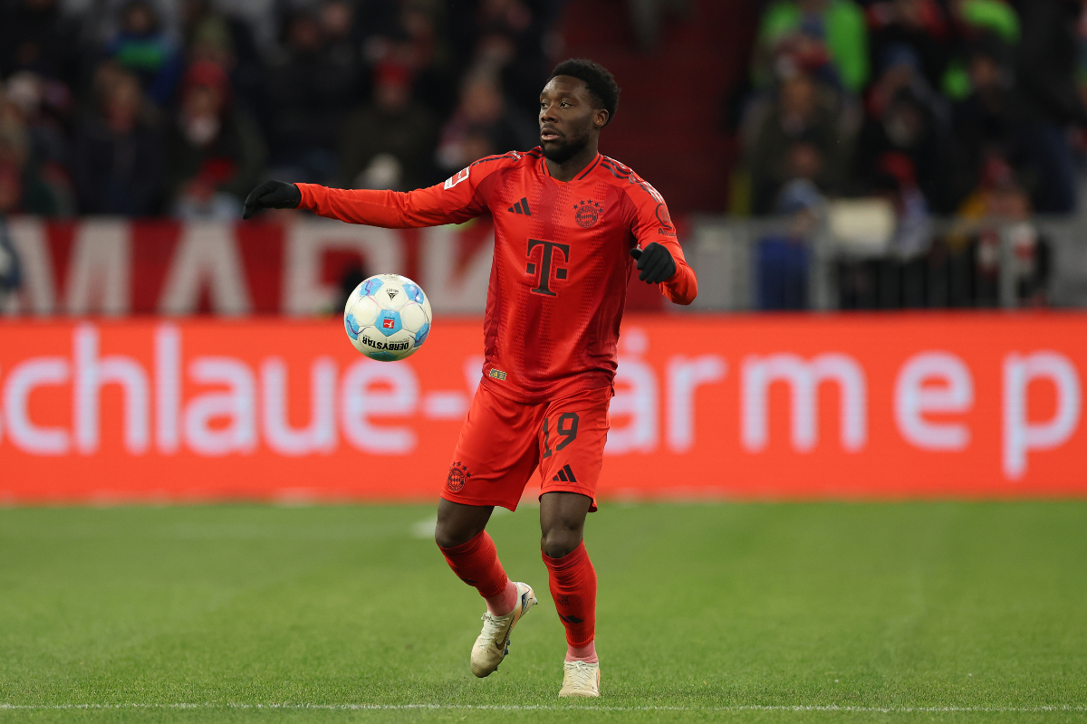 Man United are linked with a move for Bayern Munich left-back Alphonso Davies.