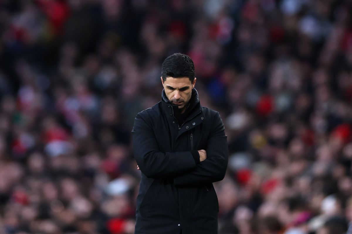 Arsenal manager Mikel Arteta during the match