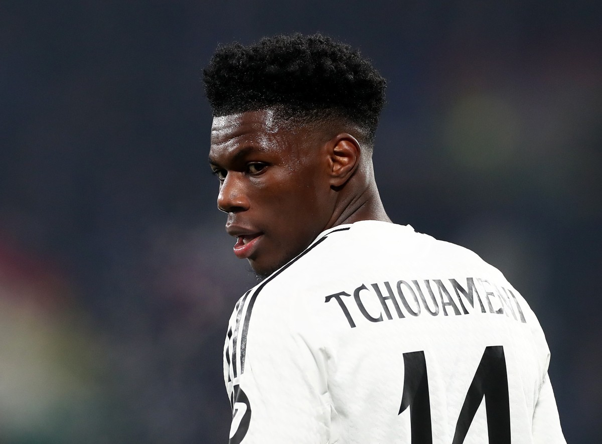 Aurelien Tchouameni in action for Real Madrid