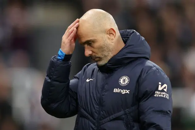 Chelsea manager Enzo Maresca