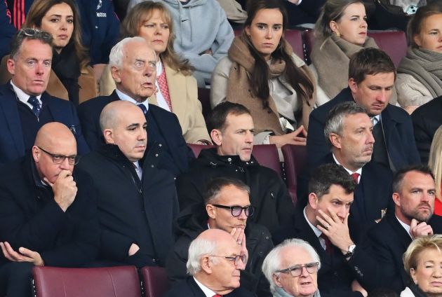 Dan Ashworth during a Man United game earlier this season