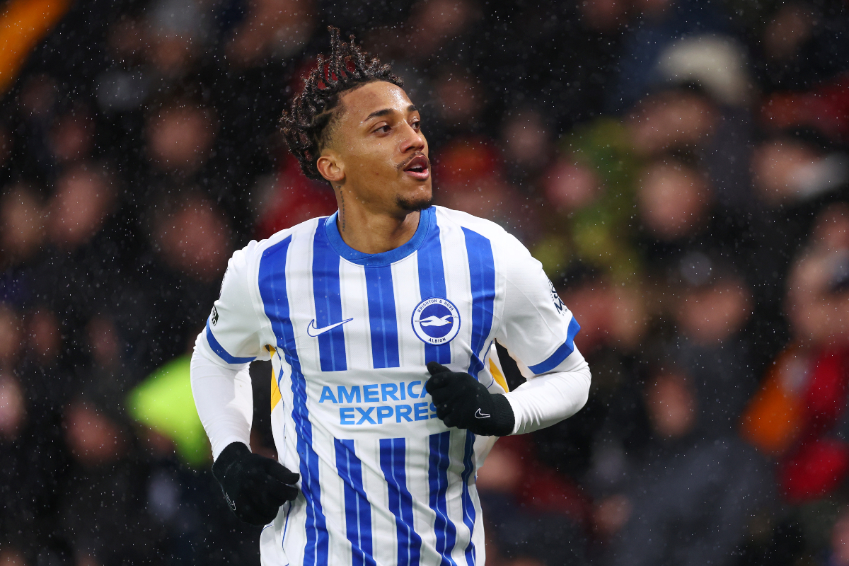 Joao Pedro in action for Brighton