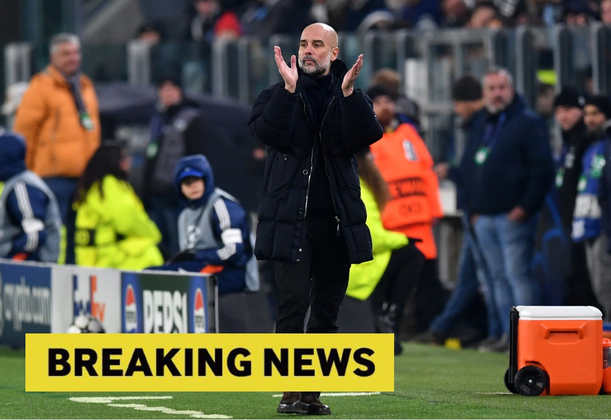 Man City manager Pep Guardiola