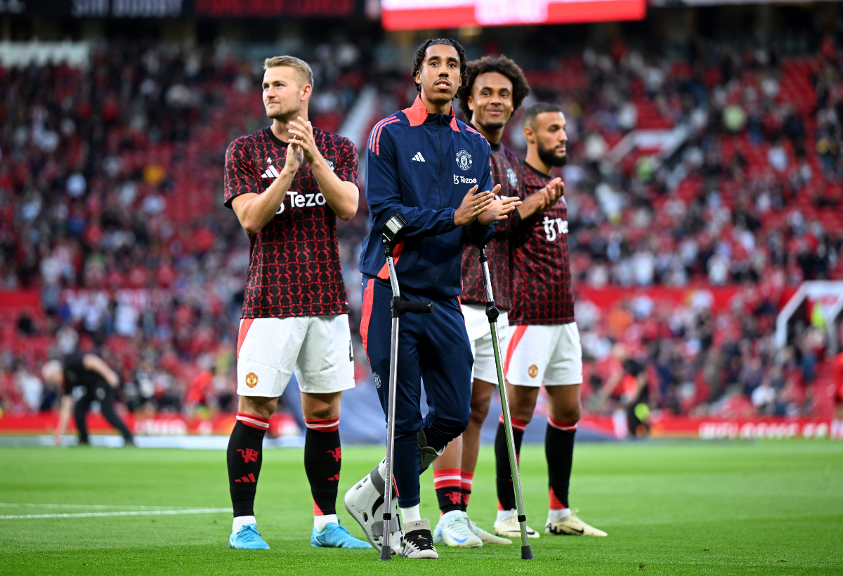 Man United defender Leny Yoro