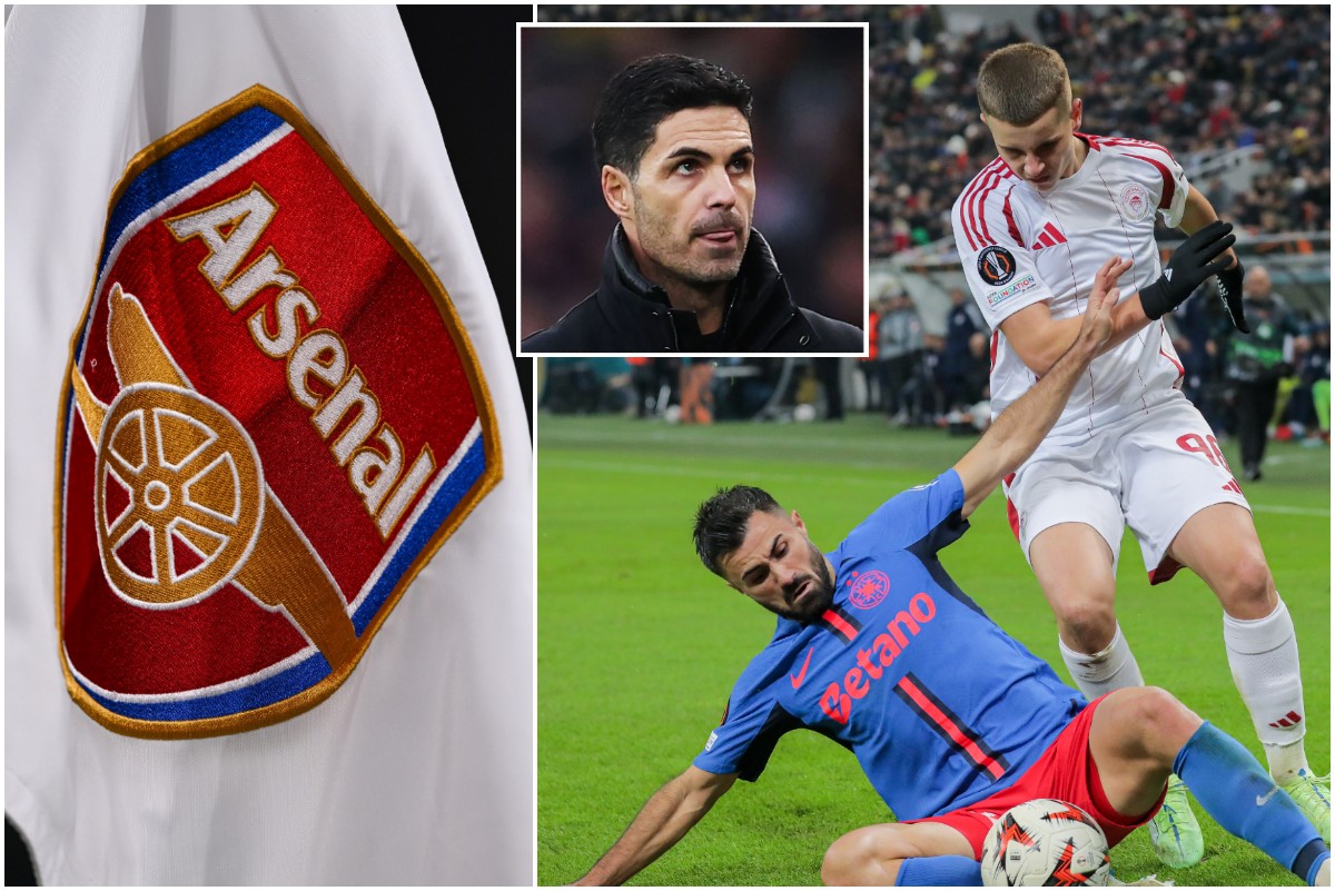 Mikel Arteta and Christos Mouzakitis