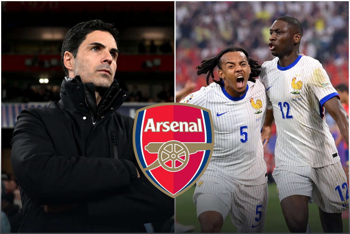 Mikel Arteta and Randal Kolo Muani