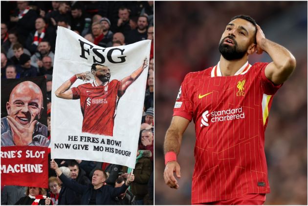 Mohamed Salah banner and player