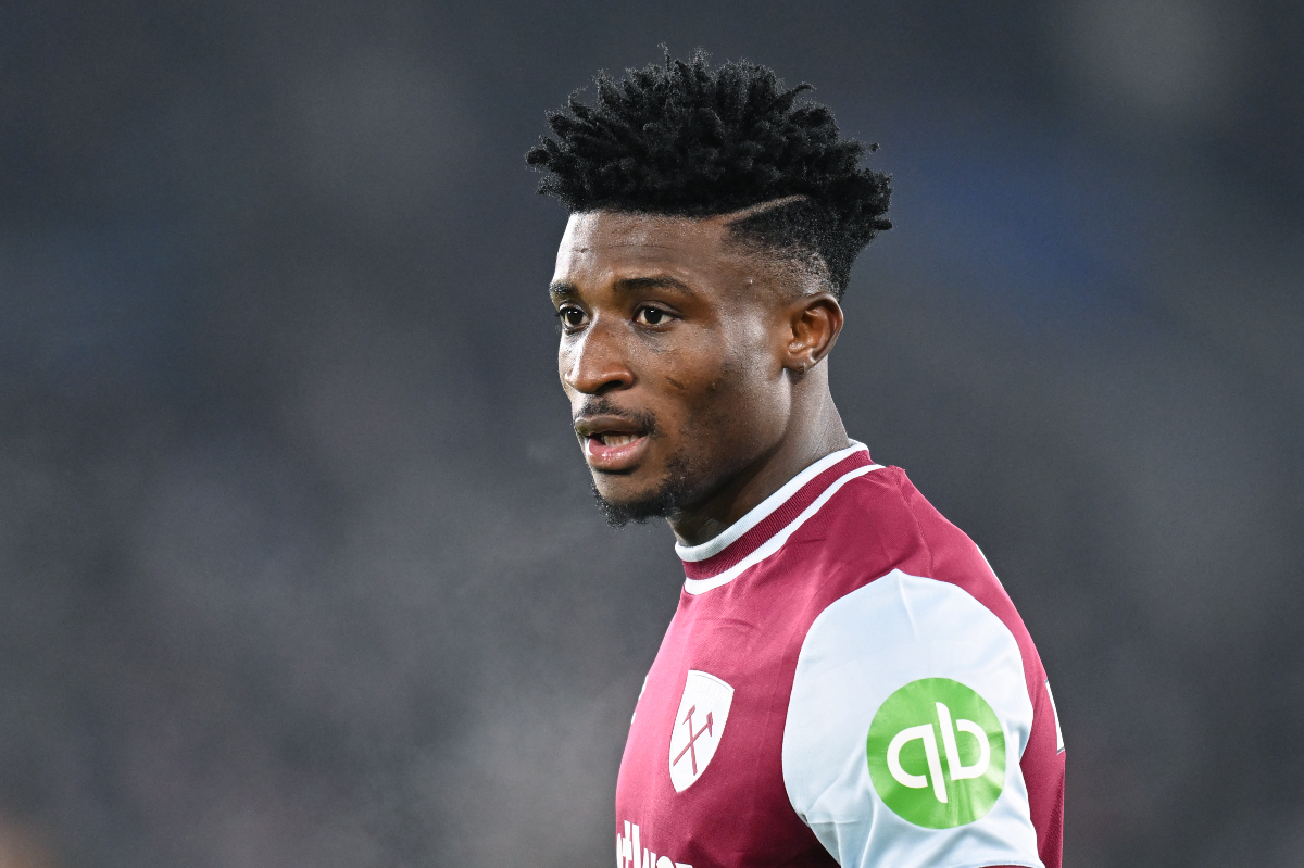 Mohammed Kudus is admired by Arsenal